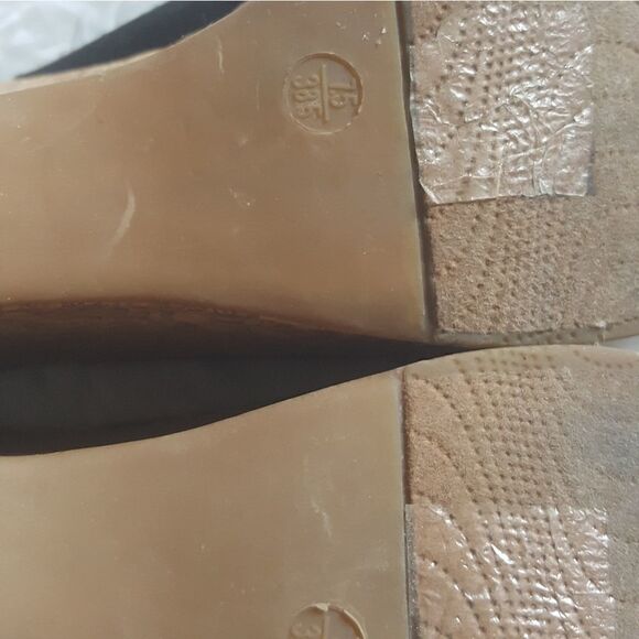 CL by Laundry Ilena Wedge Sandals Black Cork Open Toe Flower Top Shoes Size 7.5 - Picture 5 of 13